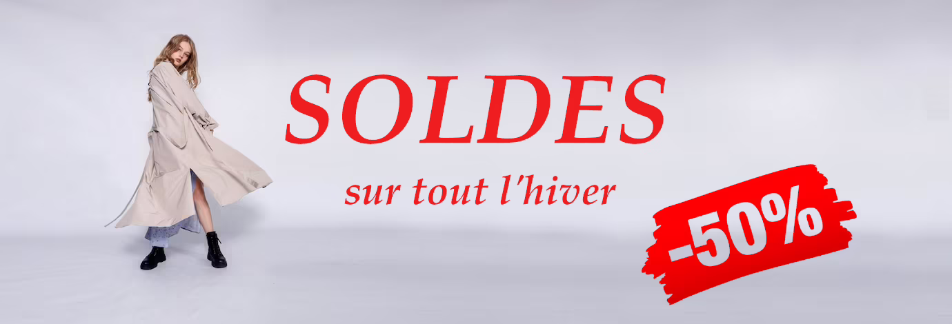 Soldes à -50%